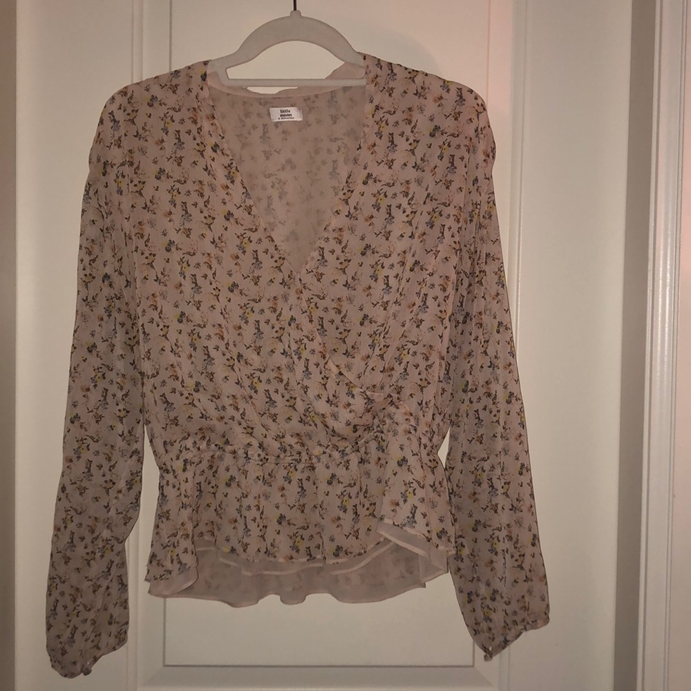Iittle moon flower top